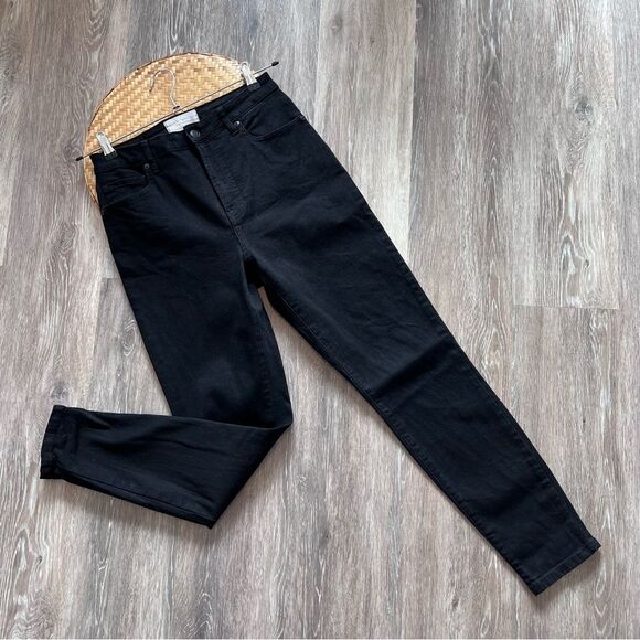 Everlane curvy high Rise skinny jean in black womens size 29 - Picture 2 of 7